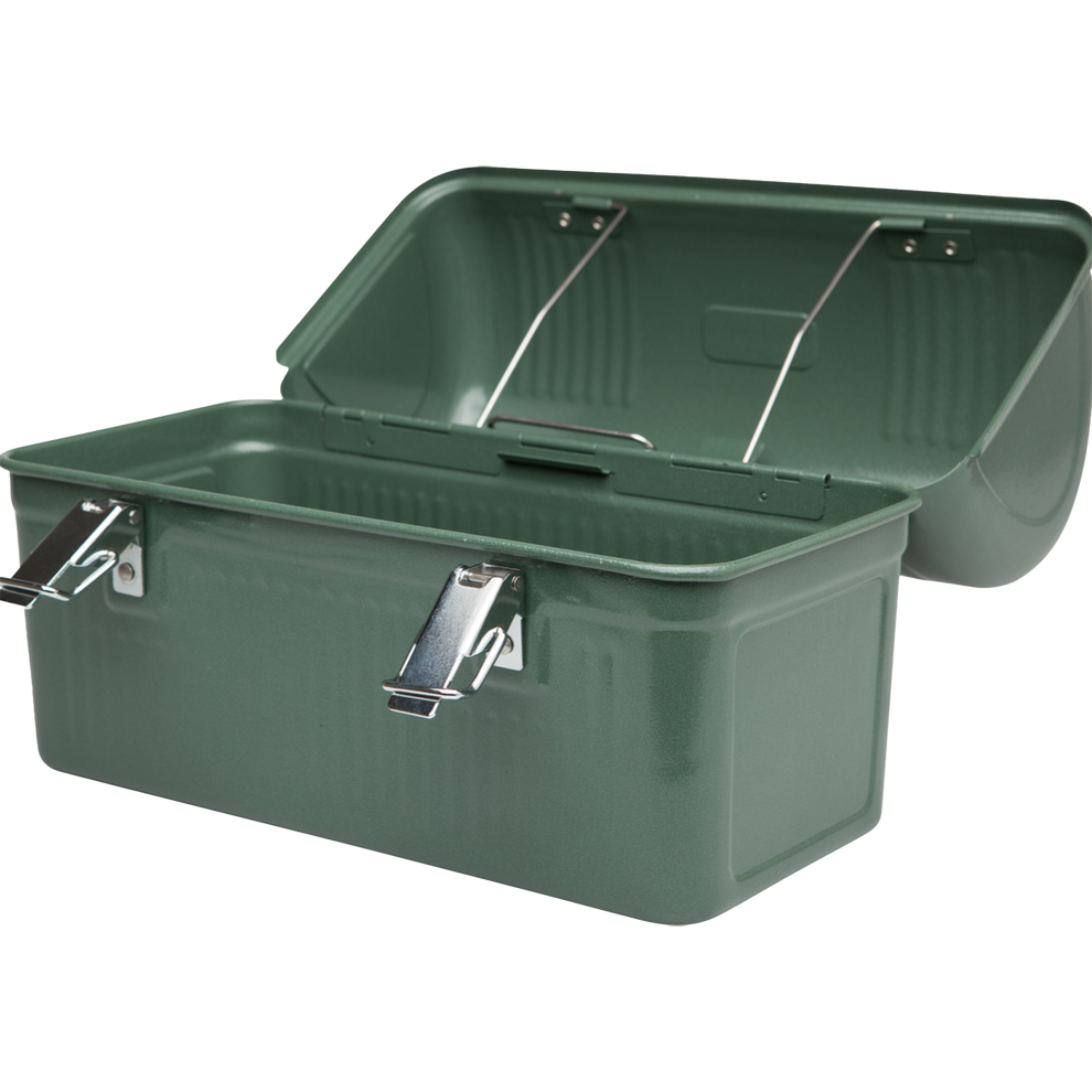 Stanley Legendary Classic Metal Lunch Box 10 QT In Hammertone Green